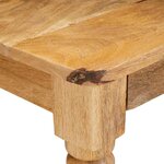 vidaXL Table basse Marron 100 x 55 x 40 cm bois de manguier massif