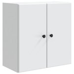 vidaXL Armoire Murale Blanc 59 x 31 x 60 cm Bois d'ingénierie