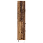 vidaXL Haut Armoire avec tiroir Bois Ancien 69 5 x 34 x 180 cm