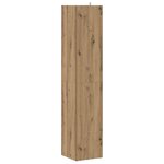 vidaXL Armoire d'angle chêne artisanal 33x33x165 cm bois d'ingénierie