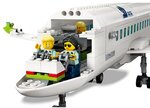 LEGO City - L'Avion de Ligne 60367 avec Minifigurines et Accessoires Réalistes
