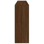 vidaXL Buffet avec lumières LED chêne marron 181 5x37x100 cm