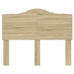 vidaXL Tête de lit Chêne Sonoma 120 cm Bois d'ingénierie