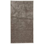 vidaXL Tapis ISTAN à poils longs aspect brillant gris 80x150 cm