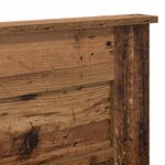 vidaXL Tête de lit Bois Ancien 180 cm Bois d'ingénierie