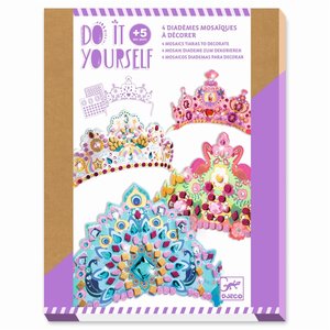 Diadèmes mosaïques à décorer