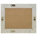 vidaXL Miroir mural style baroque 50x40 cm Argenté