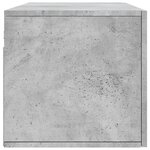 vidaXL Armoire murale gris béton 100x36 5x35 cm bois d'ingénierie