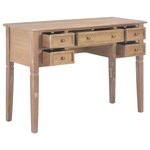 vidaXL Bureau Marron 109 5 x 45 x 77 5 cm Bois