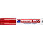 Marqueur Permanent 800 rouge 4-12 mm EDDING