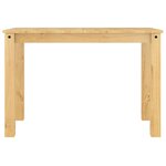vidaXL Ensemble à manger Panama 3 Pièces bois de pin massif