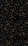 Tapis d'intérieur Noël 50 x 80 cm - Noir