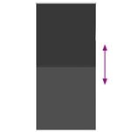 vidaXL Store enrouleur occultant largeur du tissu 95 7 cm polyester