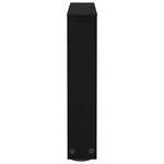 vidaXL Pieds de table basse en V 2 pièces Noir 30 x (30-31 3) cm Acier