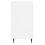 vidaXL Buffet blanc 40x35x70 cm bois d’ingénierie
