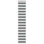 vidaXL Store zèbre gris foncé largeur du tissu 35 9 cm polyester