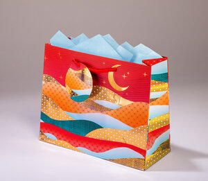 Sac cadeau moon mmhzl 25 x h 20 paysage