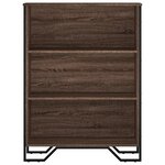 vidaXL Bibliothèque chêne marron 80x31x106 cm bois d'ingénierie