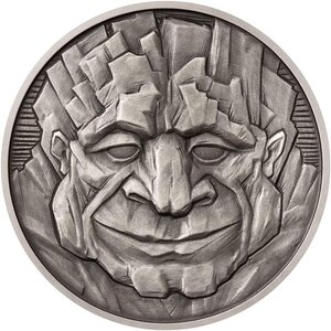 Pièce de monnaie en Argent 2 Dollars g 31.1 (1 oz) Millésime 2025 Mythological Creatures TROLL