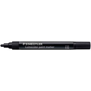 Lumocolor marqueur acrylique paint marker  noir staedtler