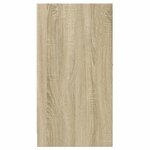 vidaXL Armoire d'apothicaire chêne sonoma 40x41x77 5cm bois ingénierie