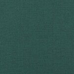 vidaXL Canapé Vert foncé 215 x 138 x 80 cm tissu