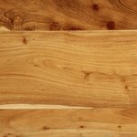 vidaXL Tête de lit 100 cm bois massif d'acacia et fer