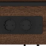 vidaXL Cabinet de chevet Chêne marron 41 x 28 x 76 cm