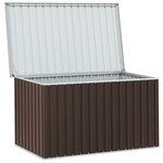 vidaXL Boîte de rangement de jardin Marron 171x99x93 cm