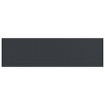 Set jardin 13 pièces avec coussins anthracite en poly rotin