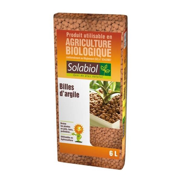 SOLABIOL SOARG6 Billes D'argile - 6 L
