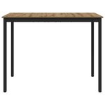 vidaXL Table de salle à manger / Table de repas Bois d'ingénierie