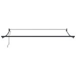 vidaXL Auvent rétractable automatique bordeaux 300x250 cm