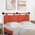 vidaXL Tête de lit suspendue Tissu en velours côtelé