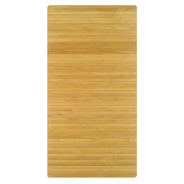 Kleine Wolke Tapis de bain Bambus 50x80 cm Marron