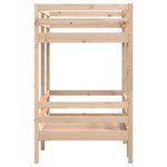 vidaXL Lit superposé sans matelas 75x190 cm bois de pin massif