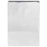 vidaXL Serre-livres 2 Pièces Argent 11x14x17 5 cm Aluminium Scie