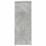 vidaXL Armoire de rangement gris béton 40x45x103 5cm bois d'ingénierie