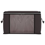 vidaXL Boîte de rangement avec fenêtre latérale transparente 6 Pièces