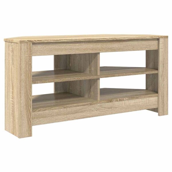 vidaXL MeubleTVd'Angle Chêne Sonoma 102 x 40 5 x 45 cm