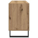 vidaXL Meuble TV Chêne artisanal 103 5 x 30 x 50 cm Bois d'ingénierie