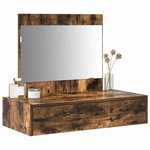 vidaXL Table de Toilette Marron 83 x 40 x 70 cm Bois d'ingénierie
