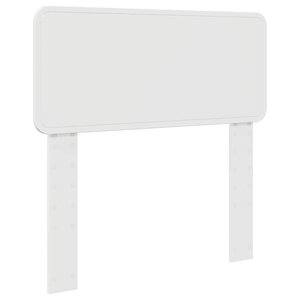 vidaXL Tête de lit Blanc Brillant 80 cm Bois d'ingénierie