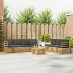 vidaXL Ensembles de canapés 8 pc