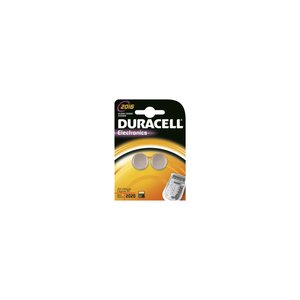 2 piles bouton Duracell SPE 2016