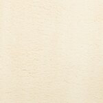 vidaXL Tapis HUARTE à poils courts doux et lavable crème 200x200 cm