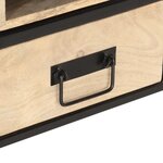 vidaXL Table basse 100x50x40 cm Bois de manguier massif