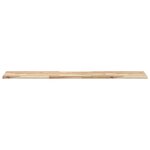 vidaXL Étagères flottantes 4 Pièces 140x30x2 cm acacia massif non traité