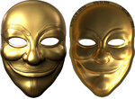 Monnaie GUY FAWKES MASK Blind Box 2 Oz Cuivre 1$ Liberia 2026 (PRÉCOMMANDE)