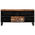 vidaXL Meuble TV 100x33x46 cm bois de récupération et d'ingénierie
